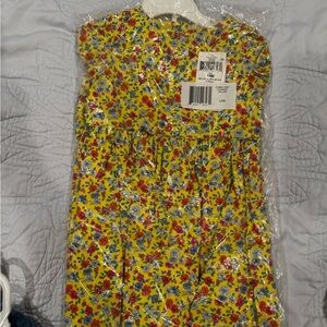 Ralph Lauren Floral Yellow Kids Dress